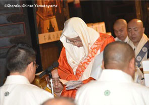 「第33回大和山献油式」天台座主 森川宏映猊下お言葉