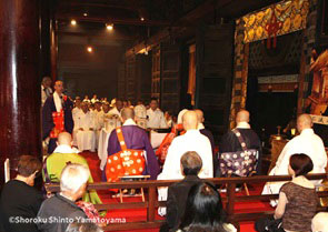 「第33回大和山献油式」小堀光實延暦寺執行謝辞