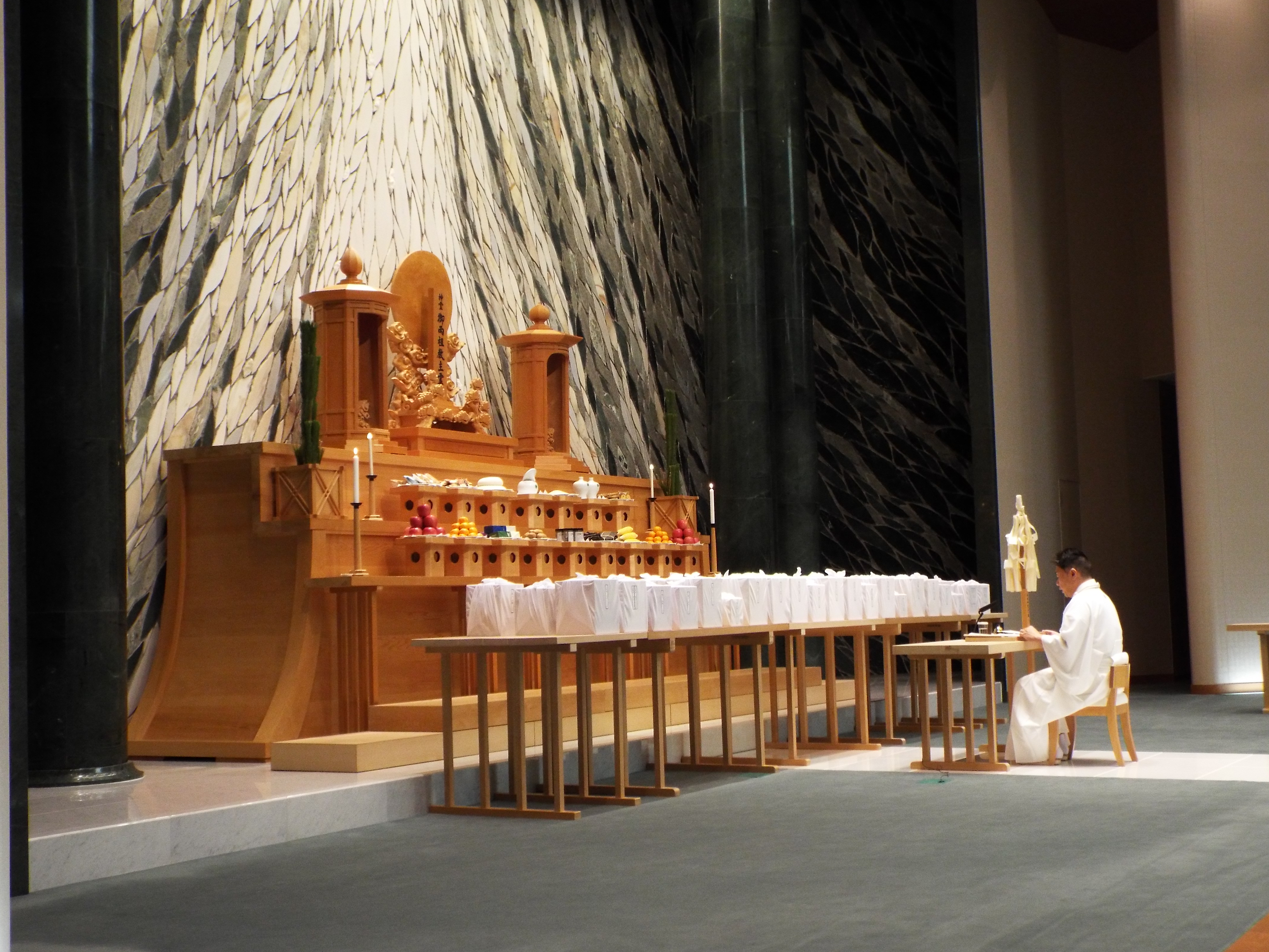 立教１０７年 光霊殿合祀祭（２・３回目）